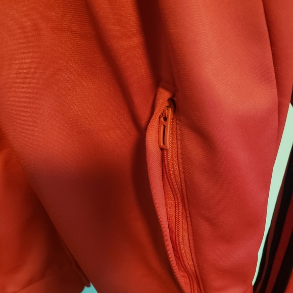Adidas Red Track Jacket Small - Picture 2 of 4